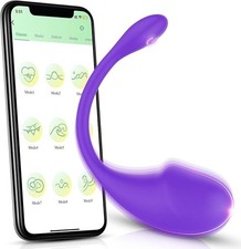 App Wireless Massager for Women's Mini 10 Modes Bluetooth Wearable Massager