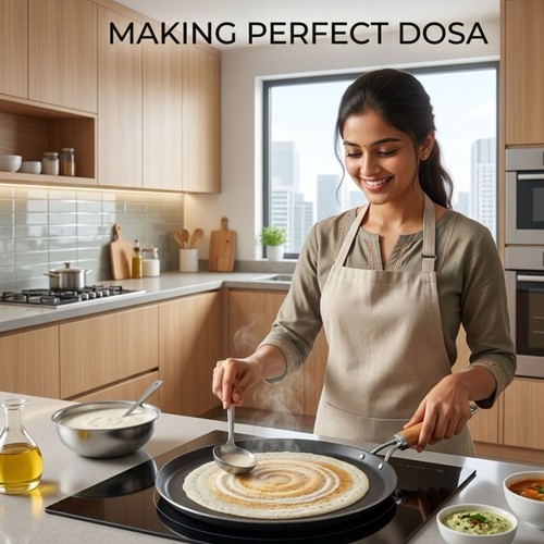 Cast iron dosa - cast, crepe