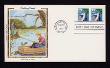 2529 19¢ Fishing Boat Coil