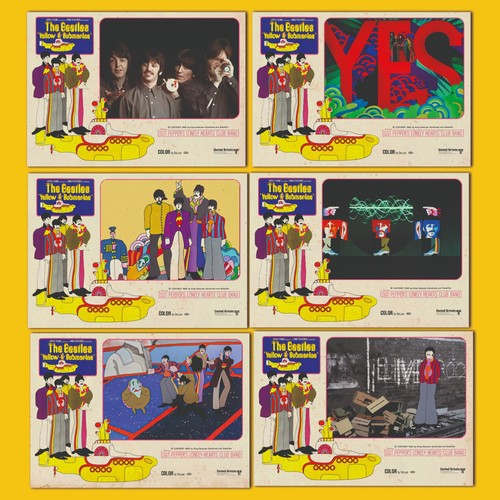 Retro the beatles yellow - retro,