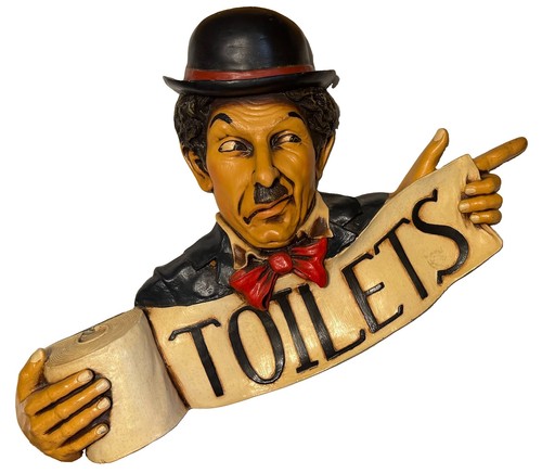 Humorous toilet sign - humorous,