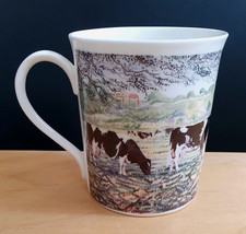 FRIESIAN CATTLE ROYAL KENDAL MUG THE ALEX WILLIAMS COLLECTION FINE CHINA COW CUP