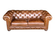 Vintage Chesterfield Leather