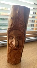 Vintage Hand Carved Tree