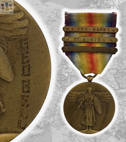 Named wwi army victory medal - named,