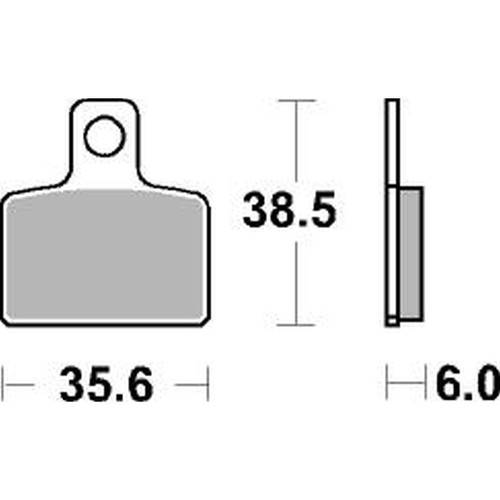 Athena lmp403 brake pads - lmp403,
