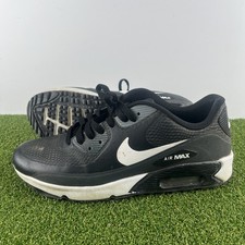 Nike Air Max 90 G Golf Shoes - Black/White - Size: 9 UK, Sport, Trainers, Used