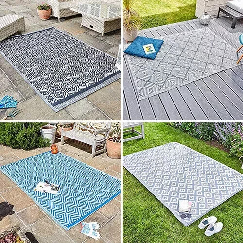Fresco outdoor rug mat - al,