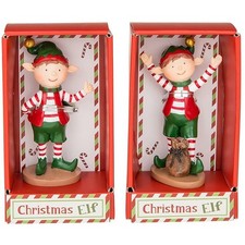 Christmas Elf Figurines Small