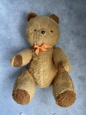 Large Vintage (1980’s) Teddy Bear Handmade Brown 25”