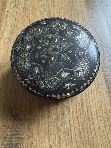 Vintage mother pearl - pearl, inlaid