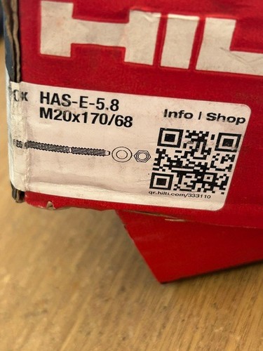 Hilti anchor rod - hilti, has-e