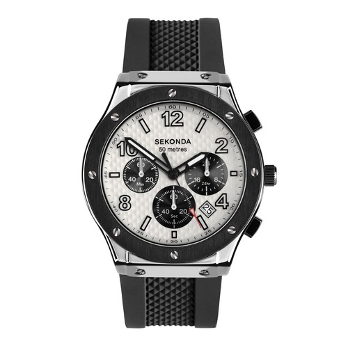Sekonda mens 43mm - titan, watch
