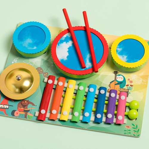 Xylophone musical toy - xylophone, hand