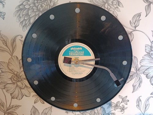Vinyl record clock lp - vinyl,