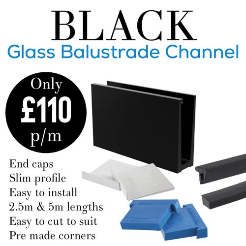 Frameless glass balustrade kit - balustrade,