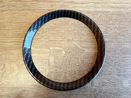 Carbon eff front bonnet - front, badge