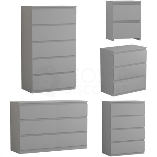 Modern grey 6 - 3, drawer