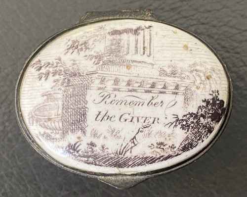 Rare georgian antique - rare, enamel