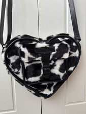 Dr Martens Cow Print Faux Fur