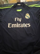 REAL MADRID FOOTBALL SHIRT AWAY FLY EMIRATES BOYS XL RONALDO 7