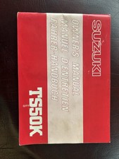 Suzuki Owner’s Manual For TS50K Printed In Japan 1979