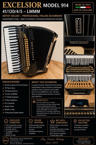 Accordion excelsior artist - accordion,