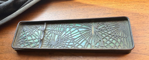 Tiffany studios bronze pine - bronze,
