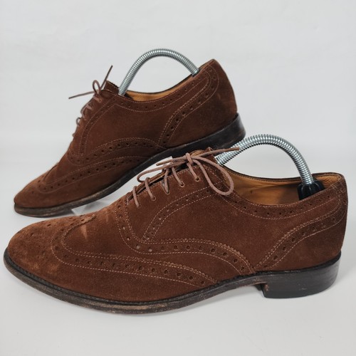 Loake lord mens suede oxford - 2,