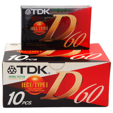 10 (box) TDK D 60 Minutes