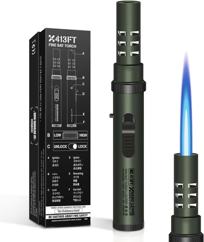 Jet flame refillable butane - flame,