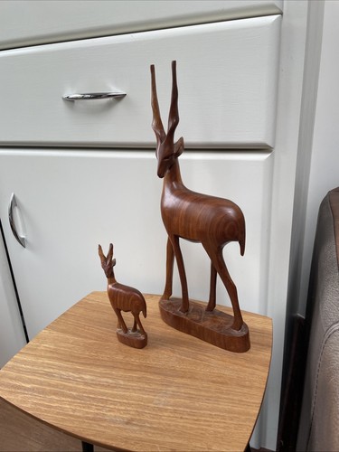 Retro wooden gazelle - retro, gazelle’s