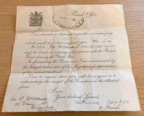 Genuine original ww1 - original,