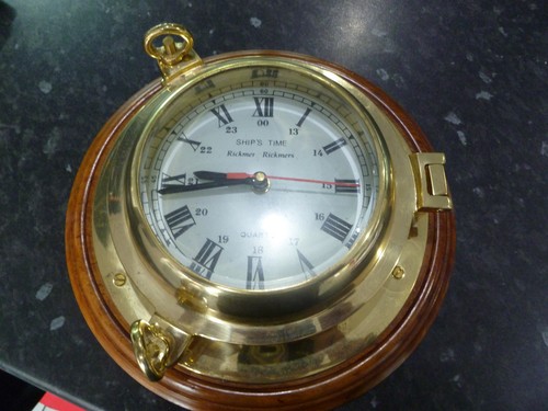 Rickmers brass porthole ships - brass,