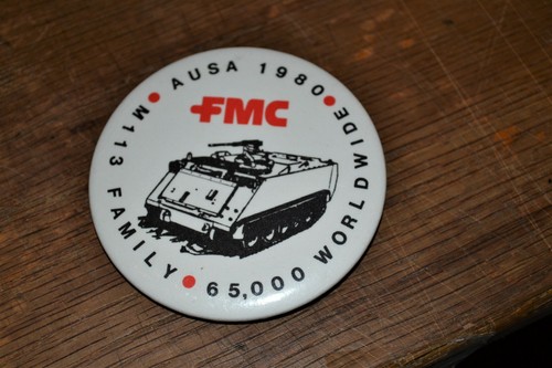 Vtg 1980 fmc - 1980, m113