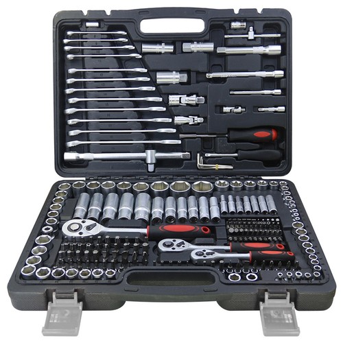 216pcs socket set 1 2 - 1/4, 1/2"