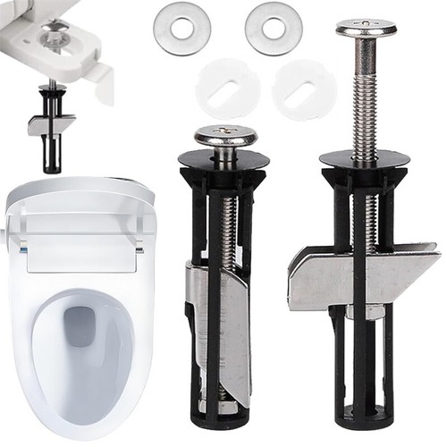 4pcs toilet seat - hinge, bolt