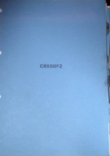 HONDA  CB550F2B ADDENDUM MANUAL.  (PICTURE OF CONTENTS)