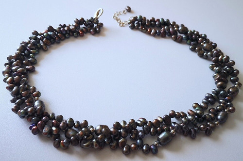 Vintage triple strand - triple, natural