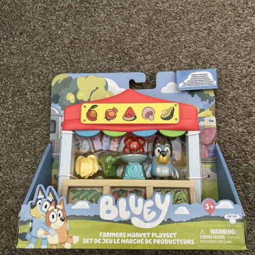 Bluey farmers market playset - farmers,
