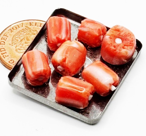 Dolls house butcher - butcher, meat