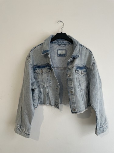 Light indigo cropped denim - m&s,