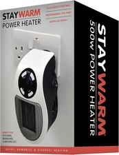 StayWarm 500W Plug-In Heater |