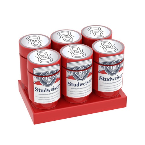 Studweiser beer cans - studweiser, (6-pack)
