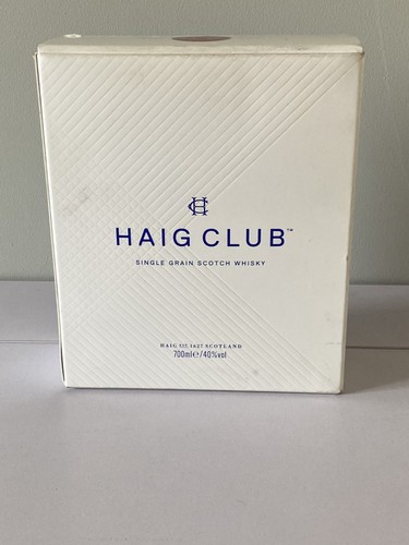 Boxed haig club square - haig, cobalt