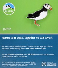 RSPB Pin Badge NIIC Puffin