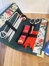 vintage sewing pouch