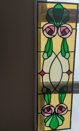 Bold vintage stained glass - stained,