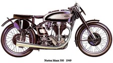 1949 Norton Manx 500 -