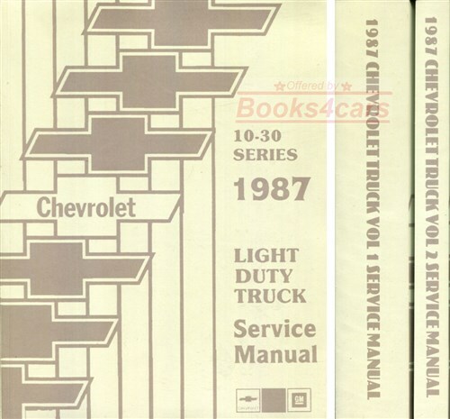 Chevrolet 1987 truck shop - truck,